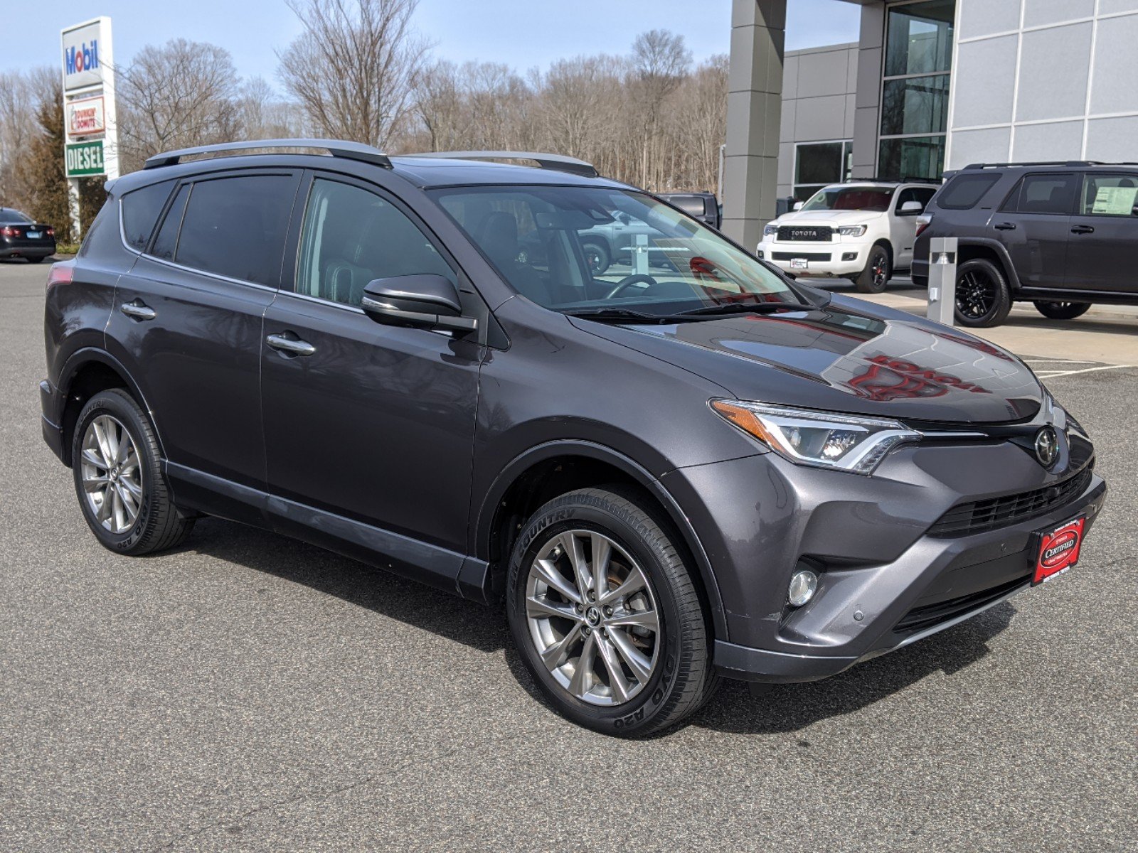 Pre-Owned 2017 Toyota RAV4 Platinum Sport Utility in Milford #55665 ...