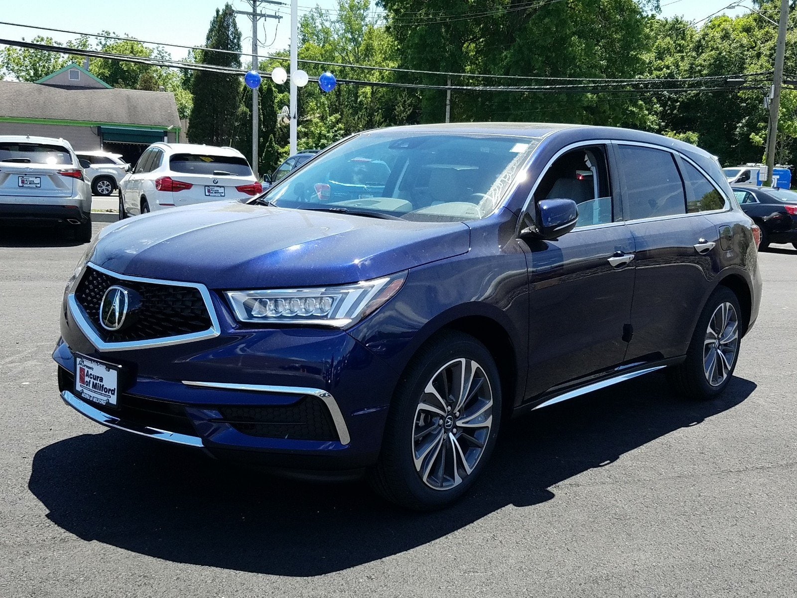 New 2019 Acura Mdx Sh Awd With Technology Package Suv In Milford 19312